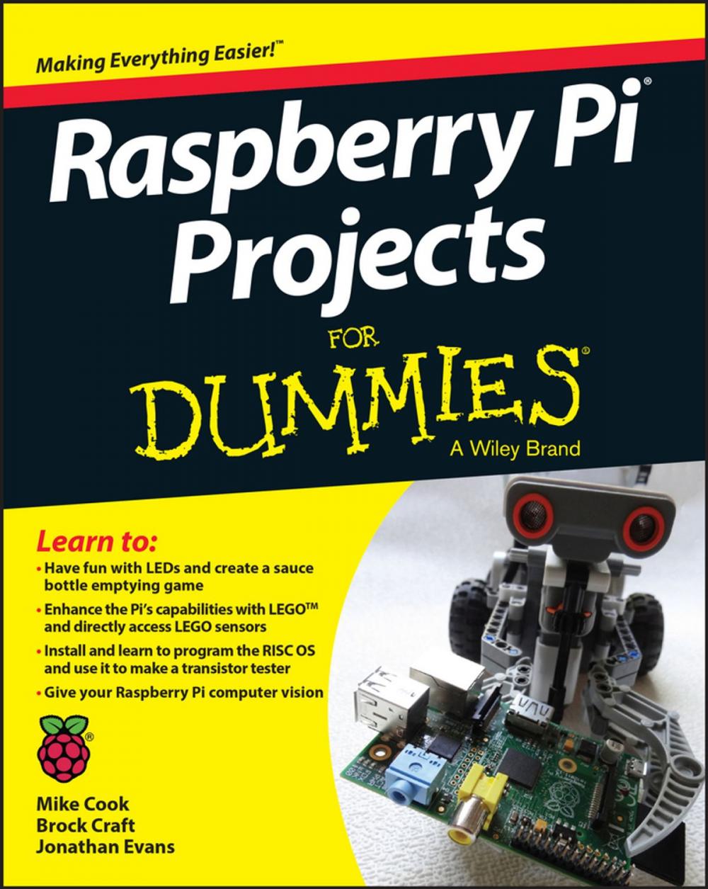 Big bigCover of Raspberry Pi Projects For Dummies