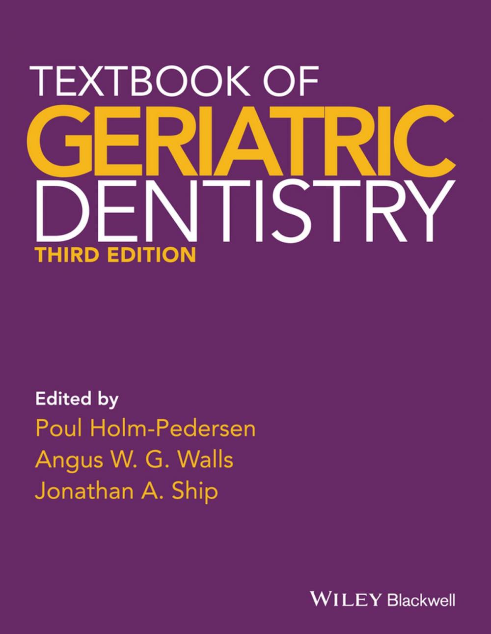 Big bigCover of Textbook of Geriatric Dentistry