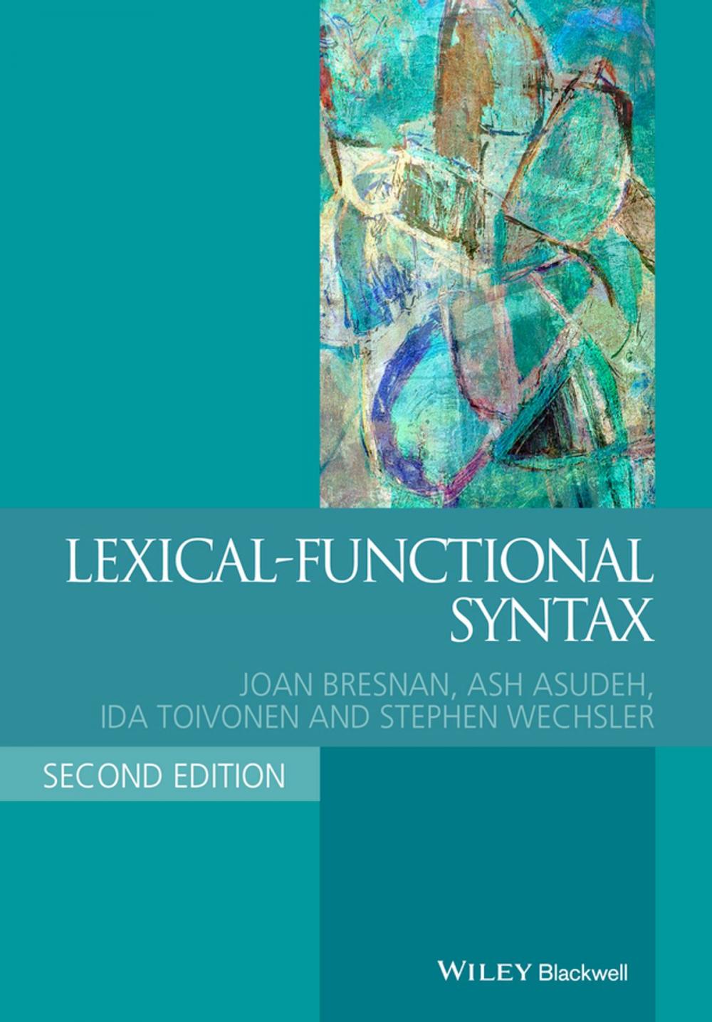 Big bigCover of Lexical-Functional Syntax