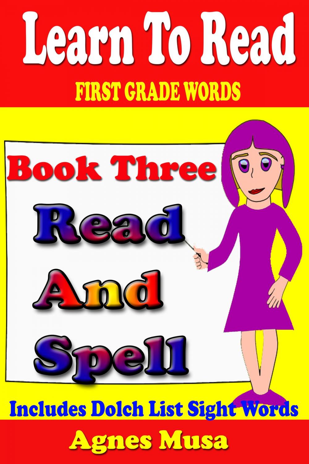 Big bigCover of Book Three Read And Spell First Grade Words