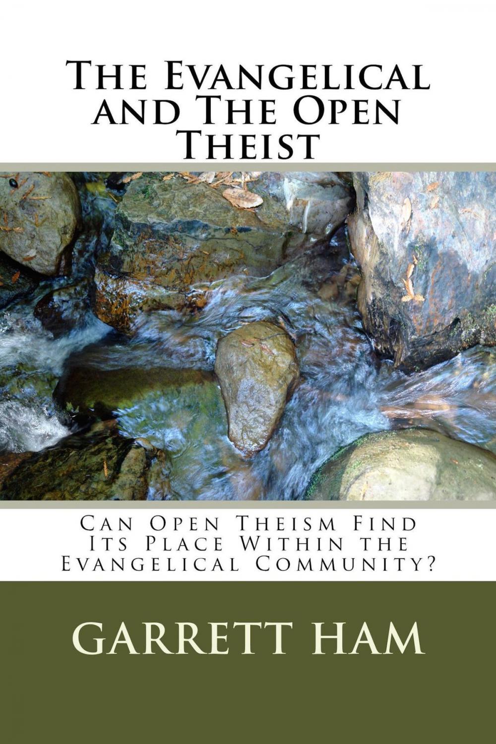 Big bigCover of The Evangelical and The Open Theist: Can Open Theism Find Its Place Within the Evangelical Community?