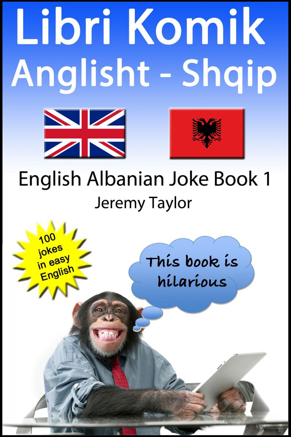 Big bigCover of Libri Komik Anglisht- Shqip 1 (English Albanian Joke Book 1)