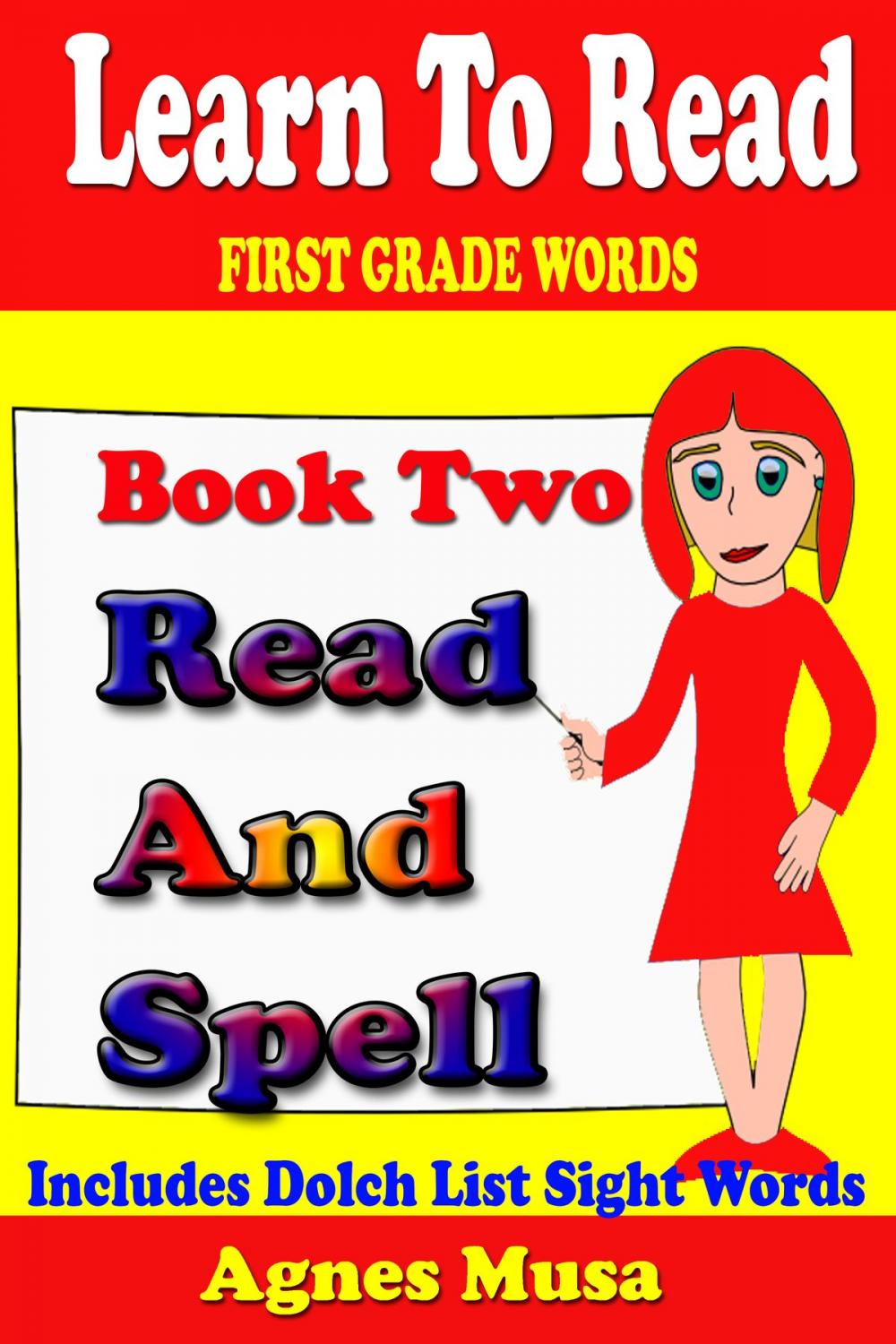 Big bigCover of Book Two Read And Spell First Grade Words