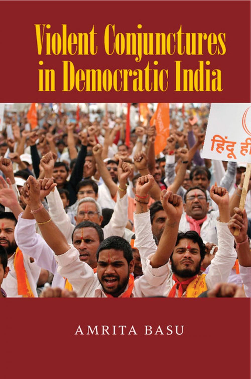 Big bigCover of Violent Conjunctures in Democratic India