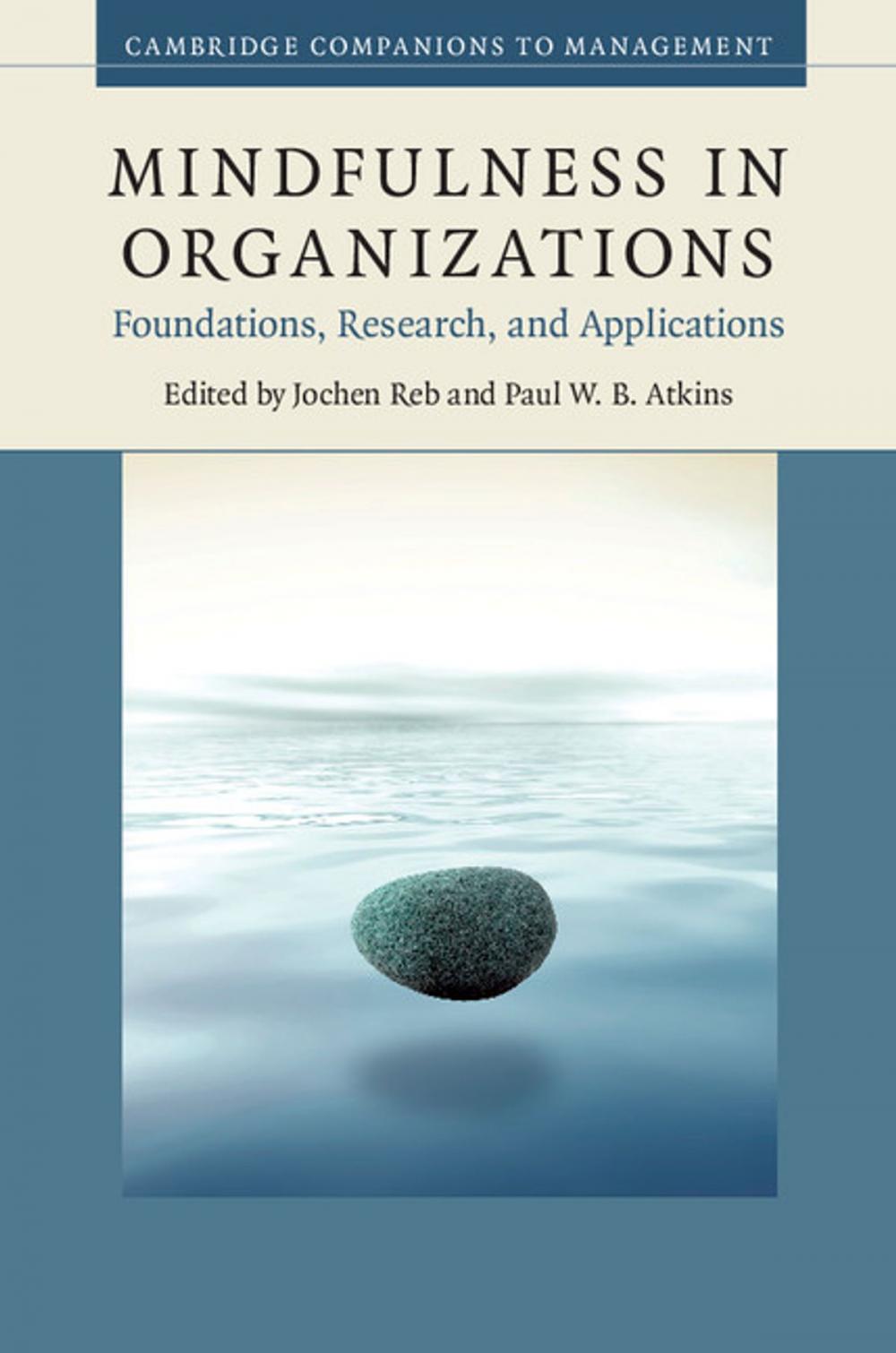 Big bigCover of Mindfulness in Organizations