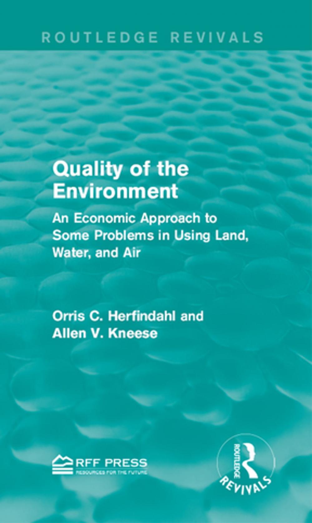 Big bigCover of Quality of the Environment