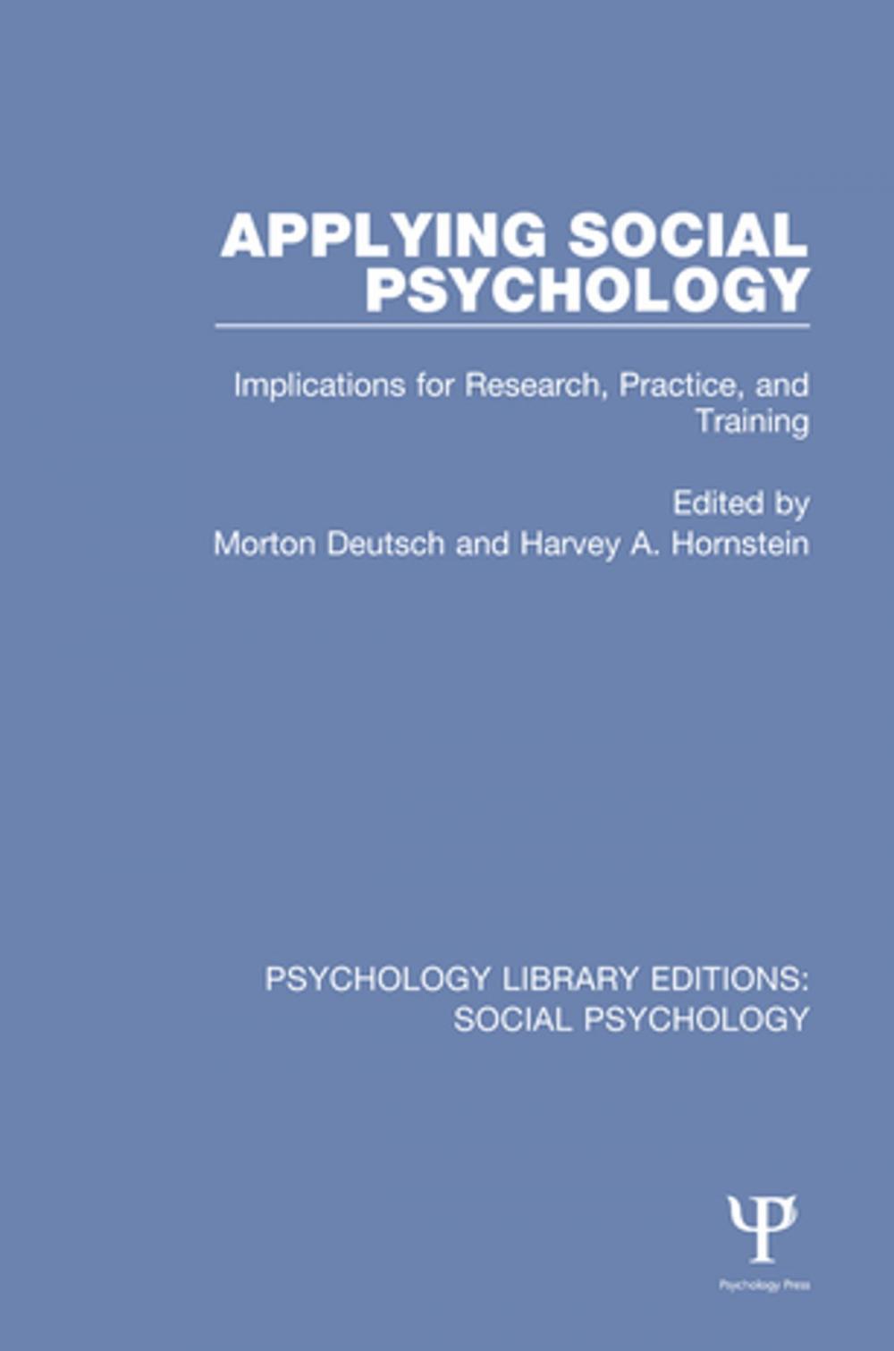 Big bigCover of Applying Social Psychology