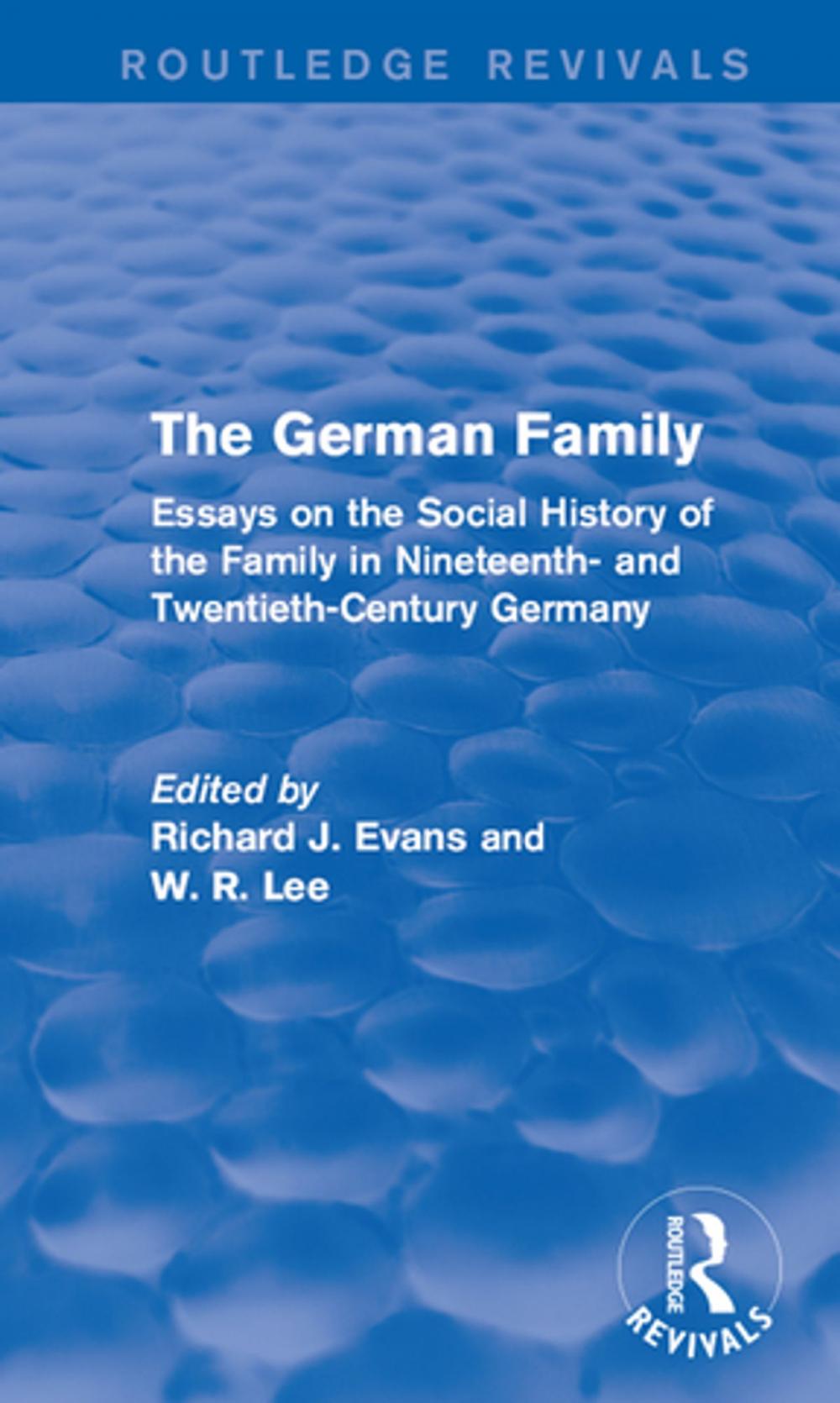 Big bigCover of The German Family (Routledge Revivals)