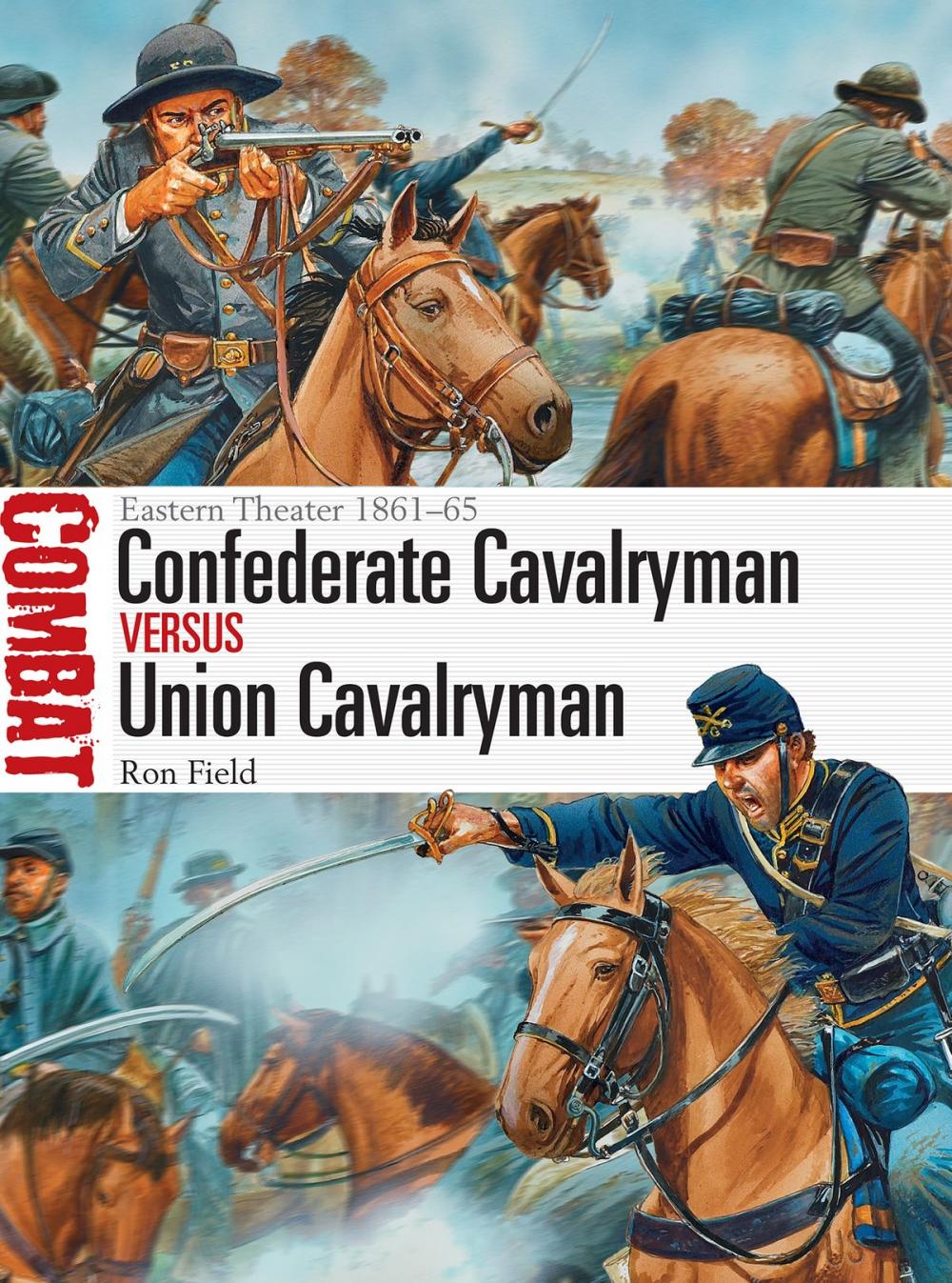 Big bigCover of Confederate Cavalryman vs Union Cavalryman