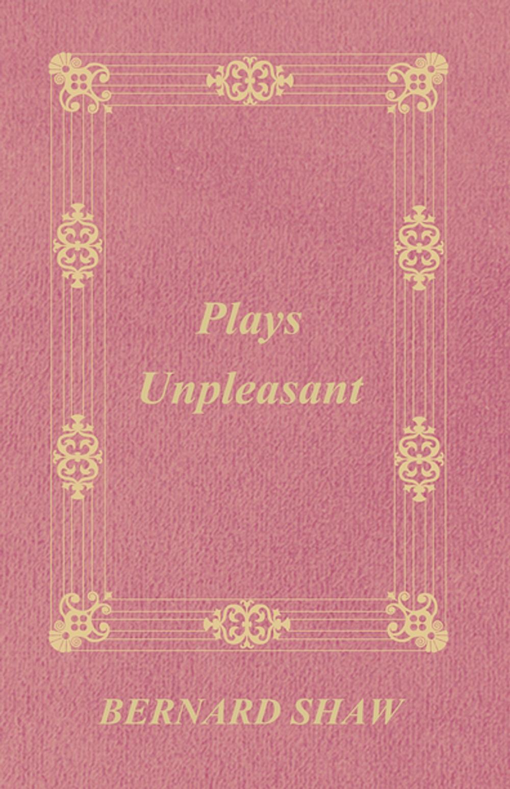 Big bigCover of Plays Unpleasant