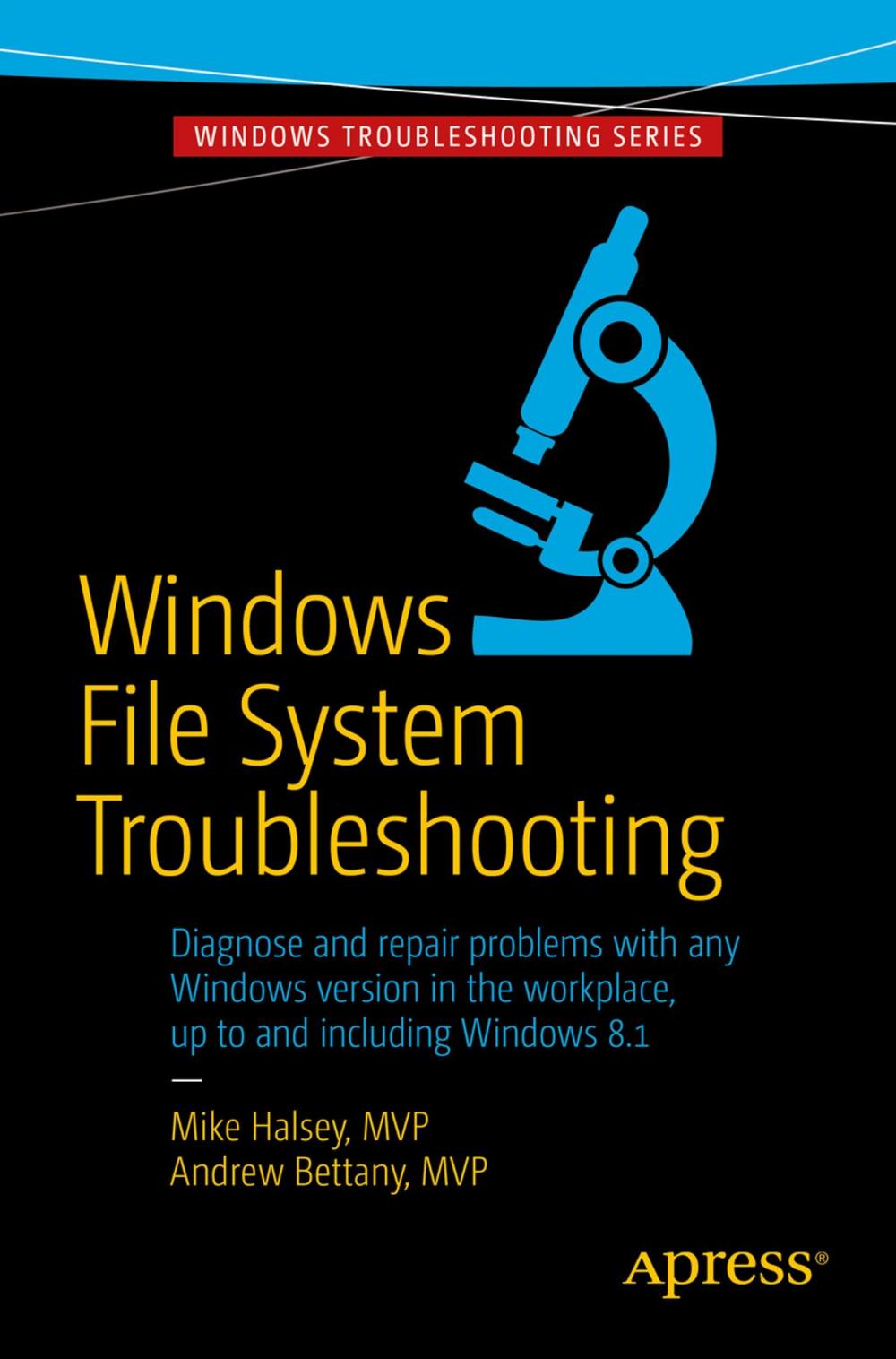 Big bigCover of Windows File System Troubleshooting