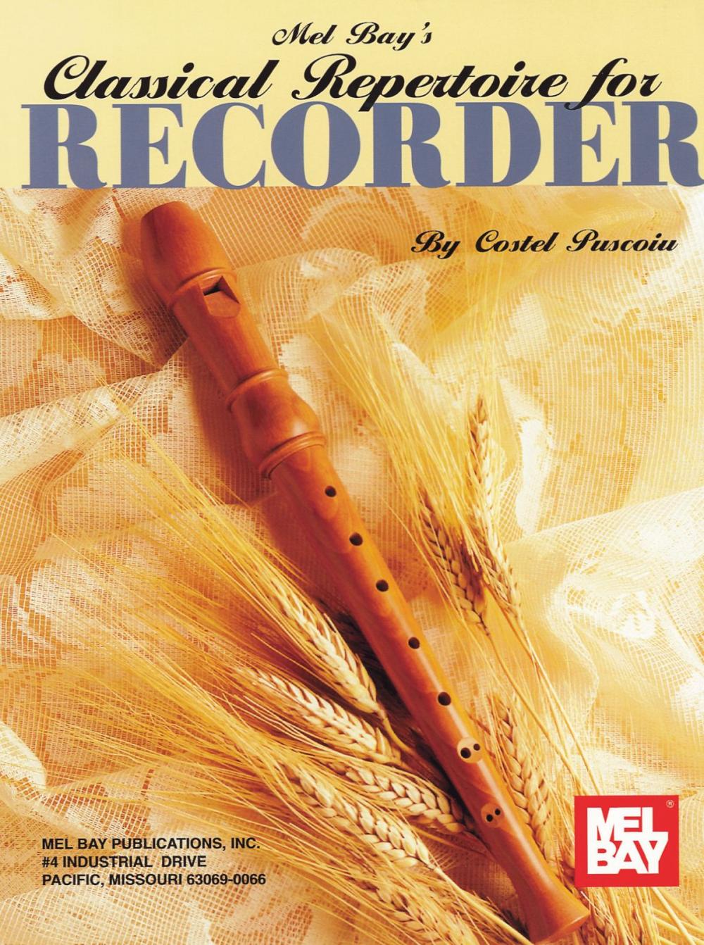 Big bigCover of Classical Repertoire for Recorder