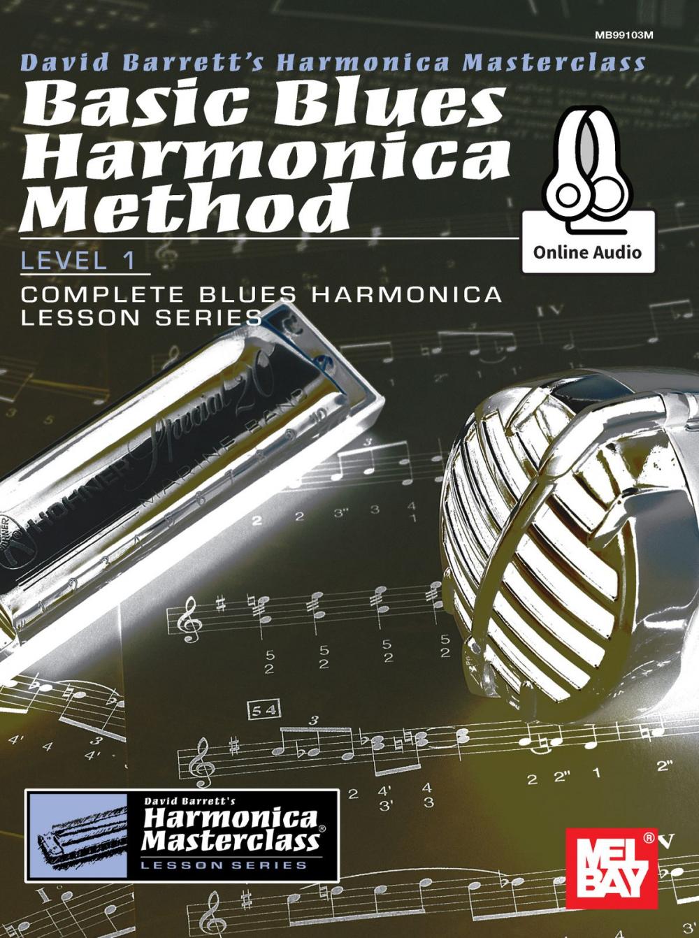 Big bigCover of Basic Blues Harmonica Method Level 1