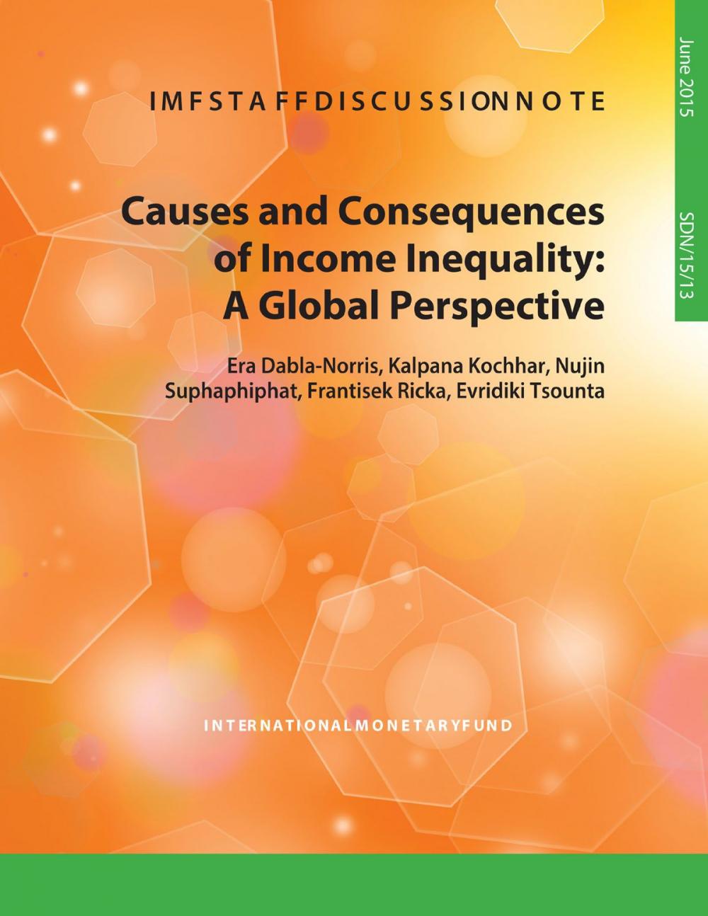 Big bigCover of Causes and Consequences of Income Inequality