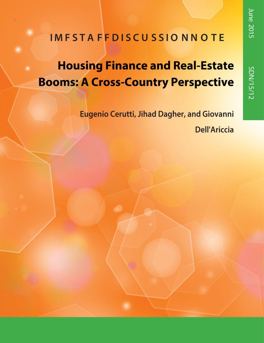 Big bigCover of Housing Finance and Real-Estate Booms