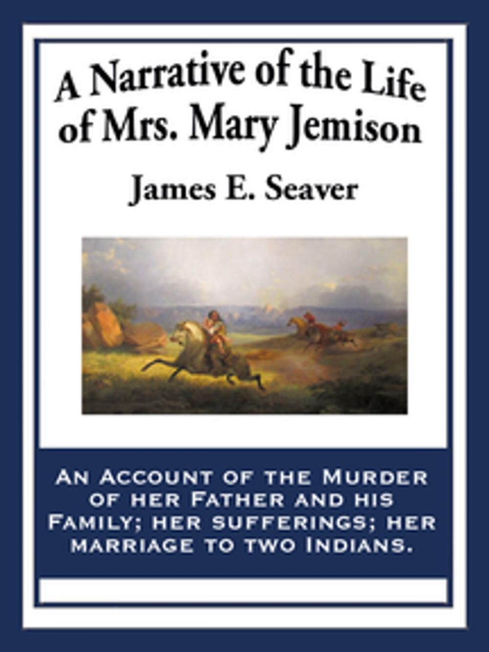 Big bigCover of A Narrative of the Life of Mrs. Mary Jemison