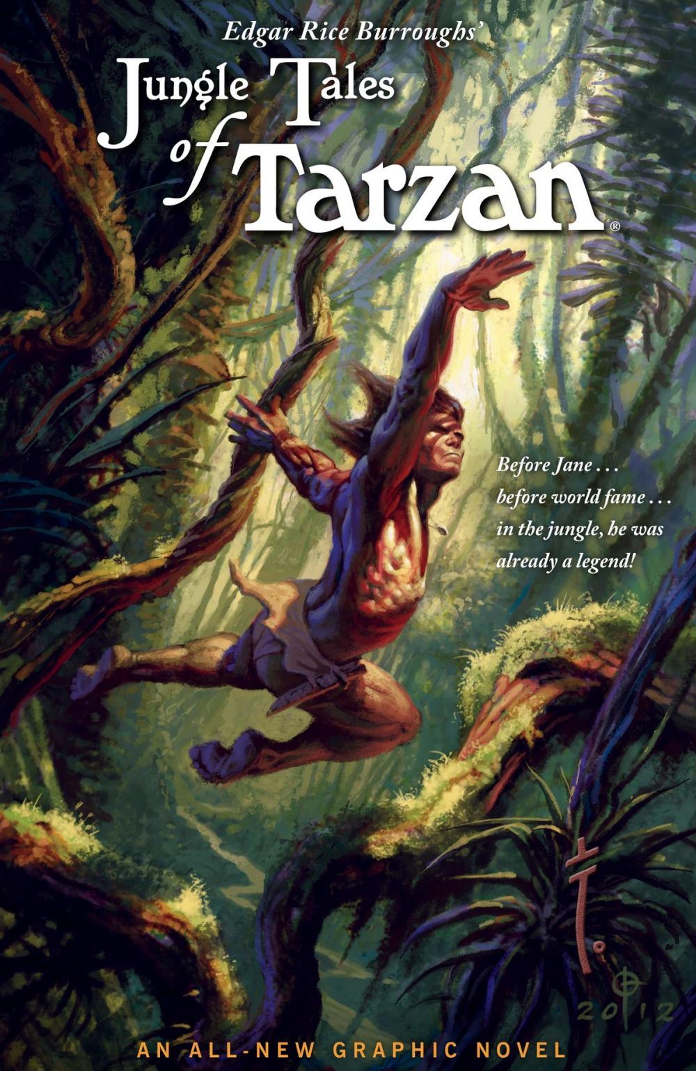 Big bigCover of Edgar Rice Burroughs' Jungle Tales of Tarzan