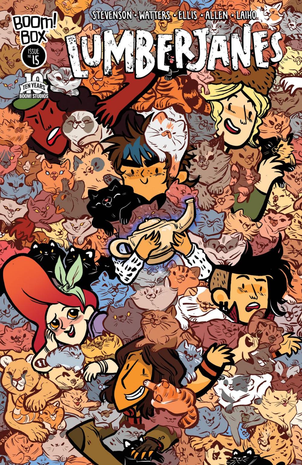 Big bigCover of Lumberjanes #15