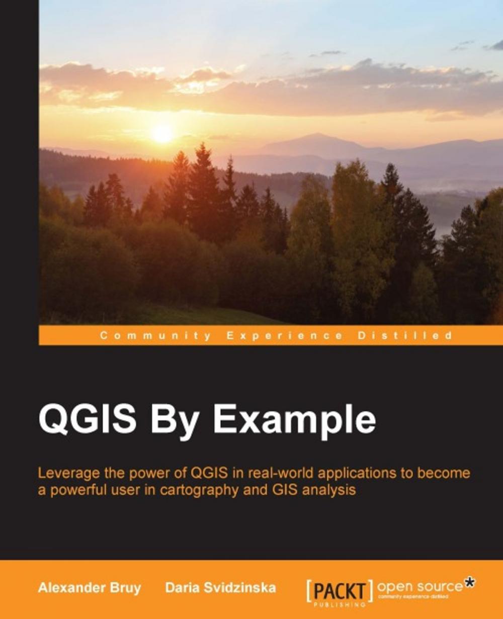 Big bigCover of QGIS By Example