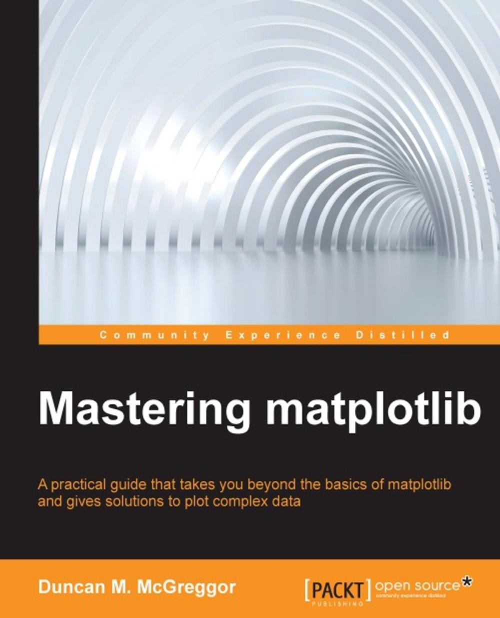 Big bigCover of Mastering matplotlib