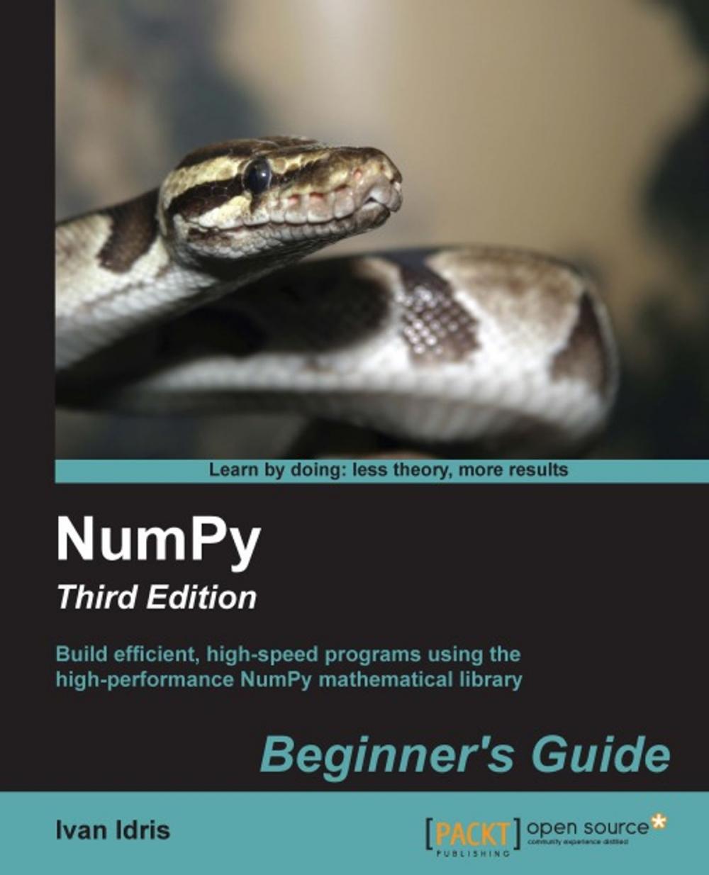 Big bigCover of NumPy: Beginner's Guide - Third Edition