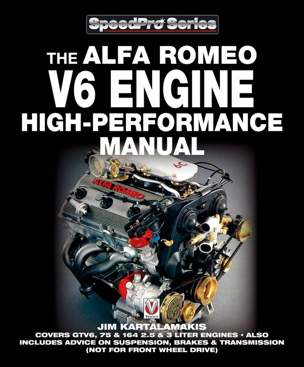 Big bigCover of Alfa Romeo V6 Engine High-performance Manual