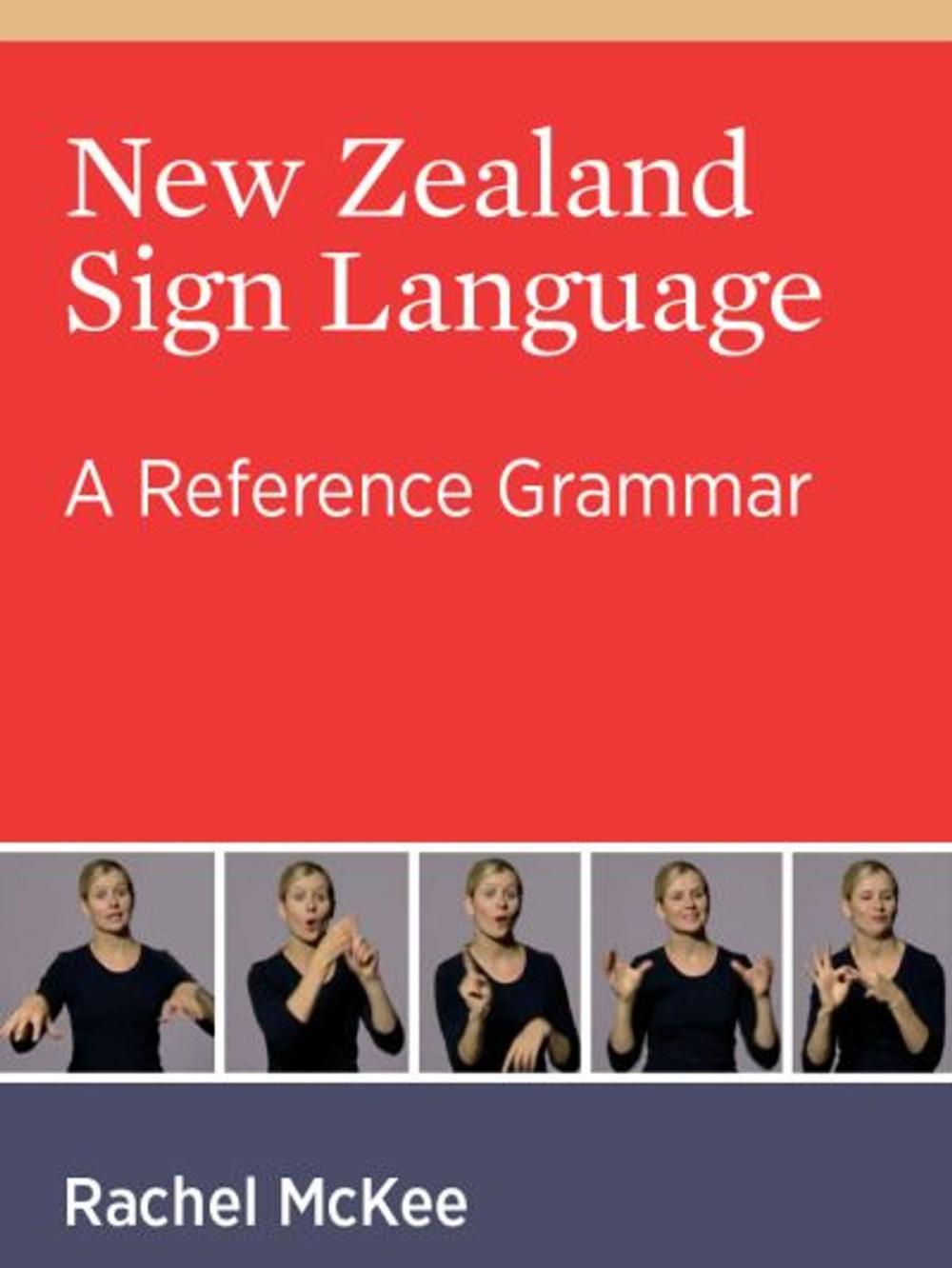 Big bigCover of New Zealand Sign Language