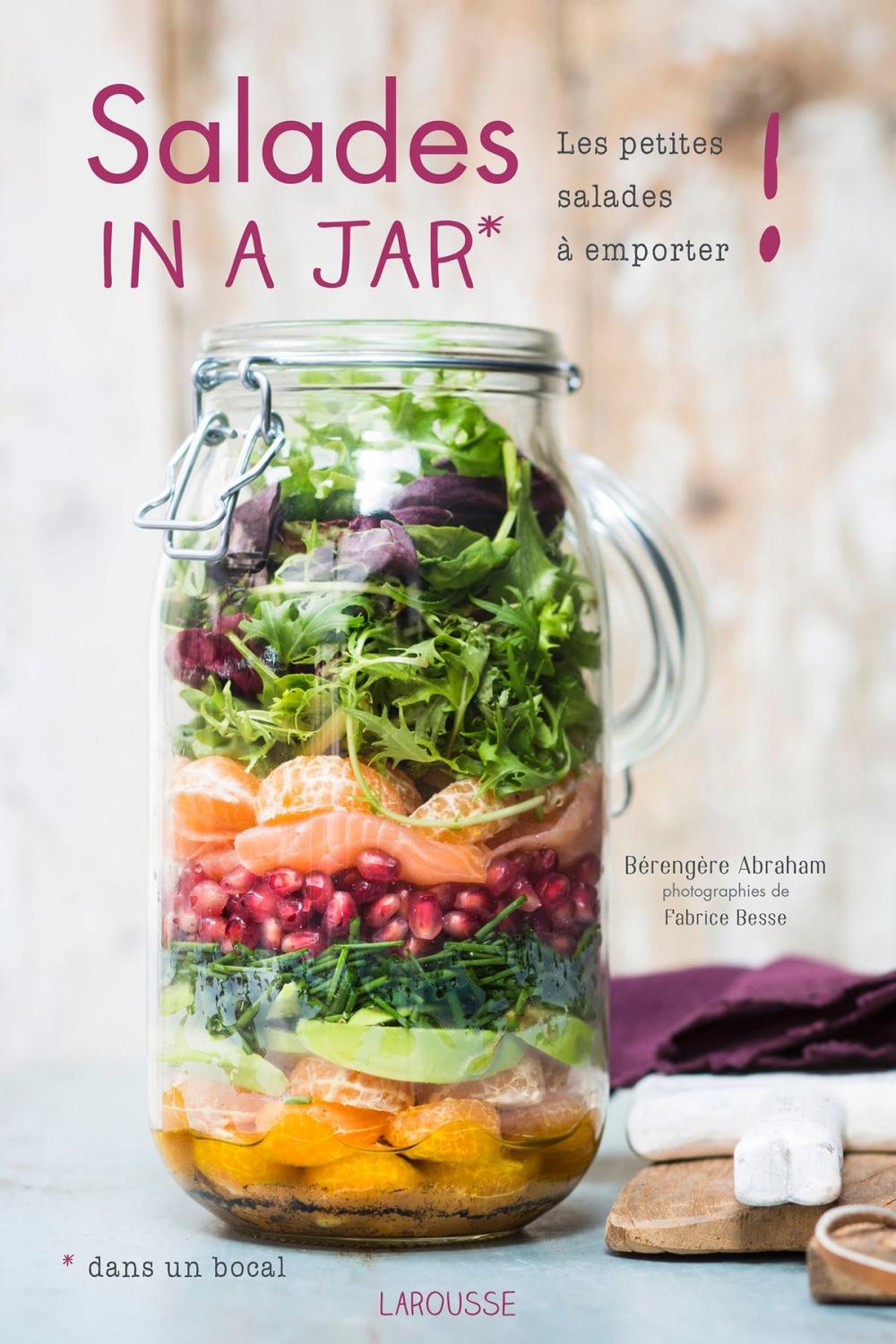 Big bigCover of Salades in a jar