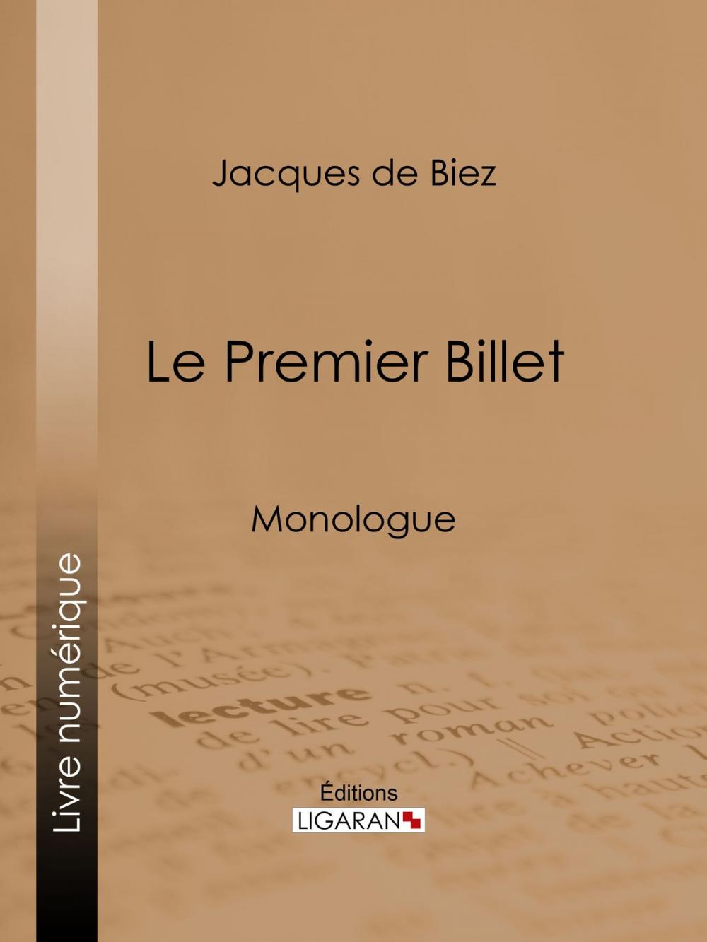 Big bigCover of Le Premier Billet