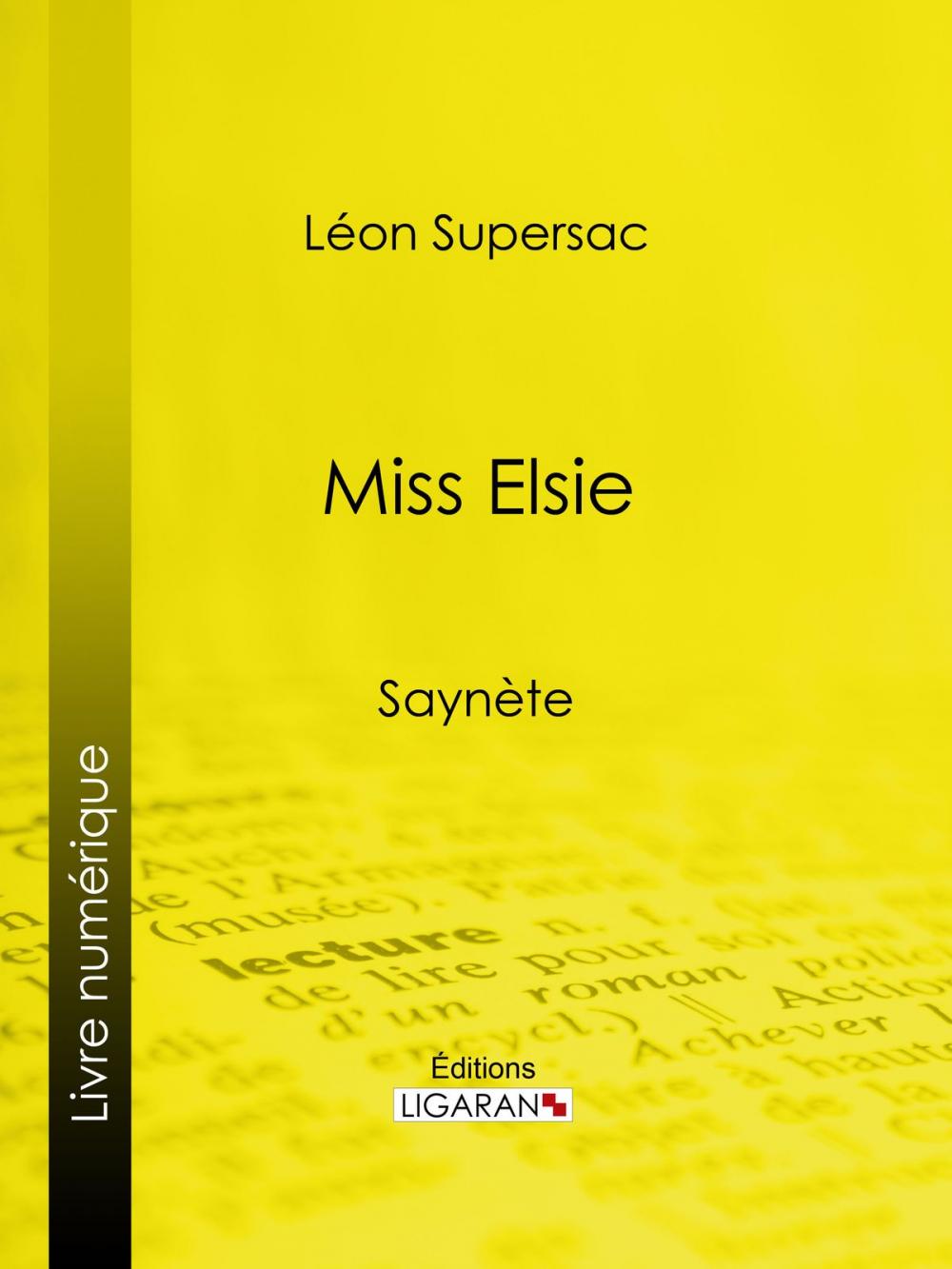 Big bigCover of Miss Elsie