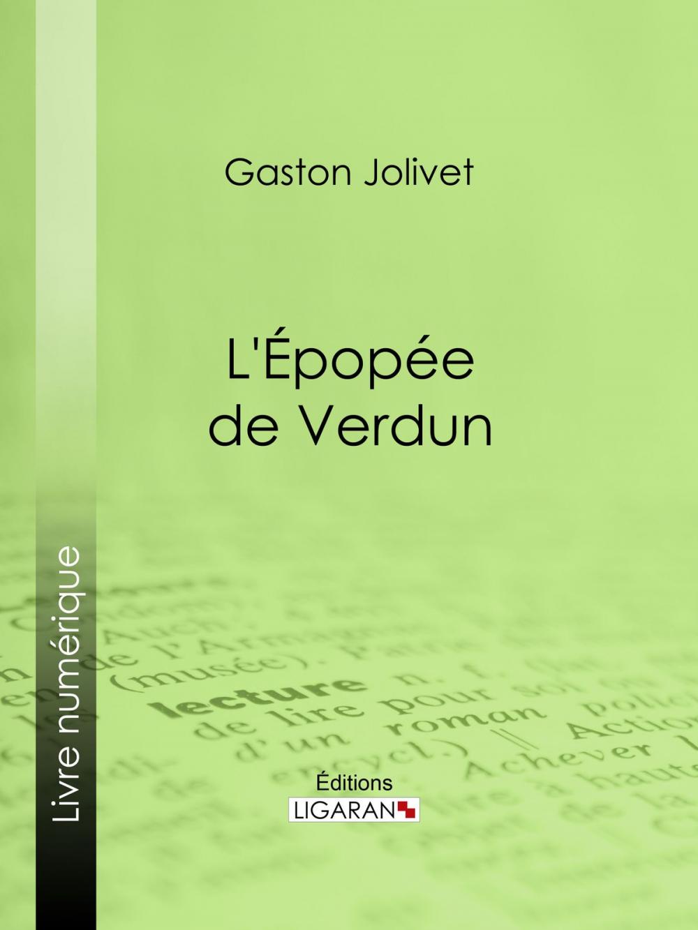 Big bigCover of L'Épopée de Verdun