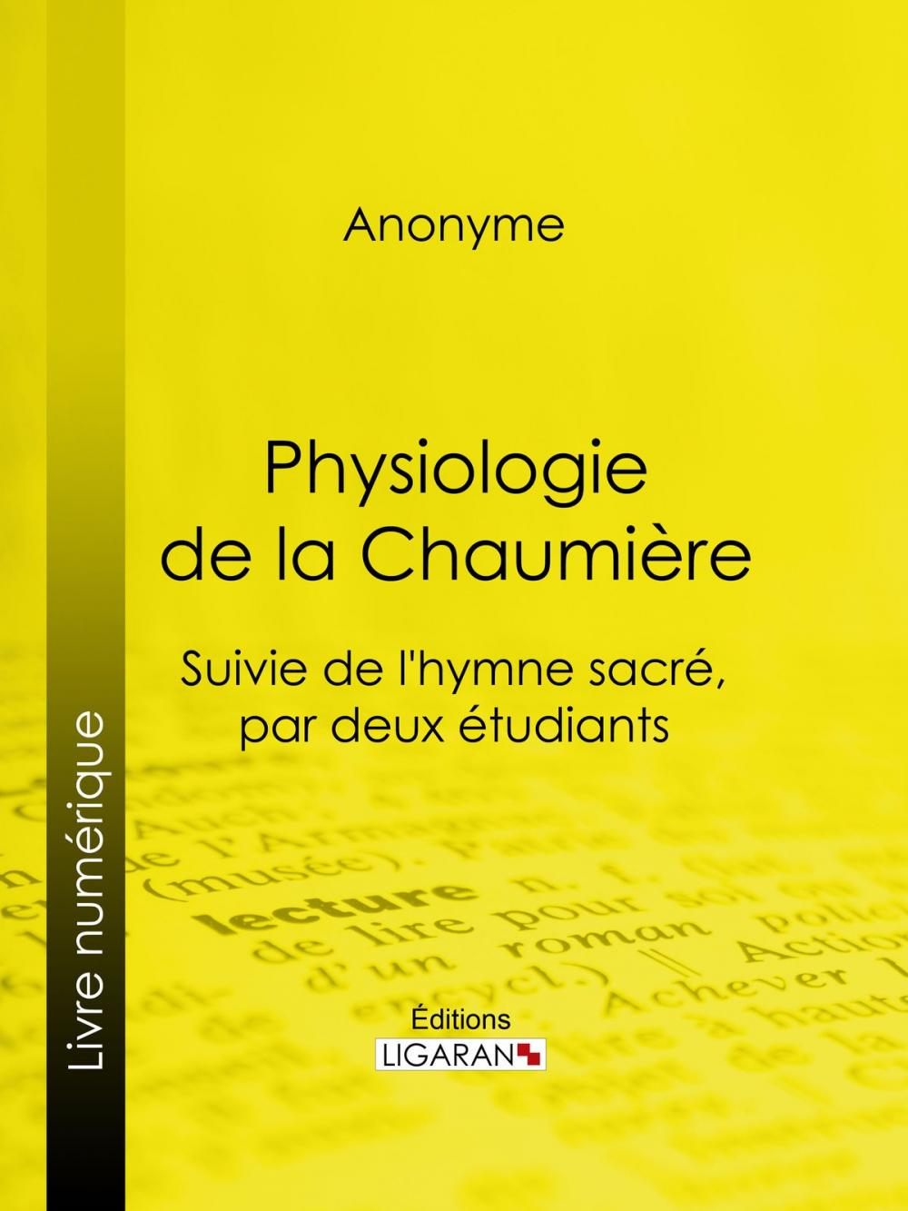 Big bigCover of Physiologie de la Chaumière