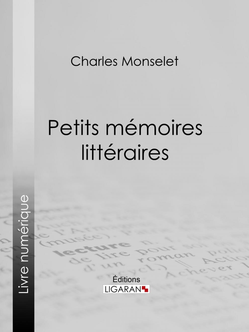 Big bigCover of Petits mémoires littéraires