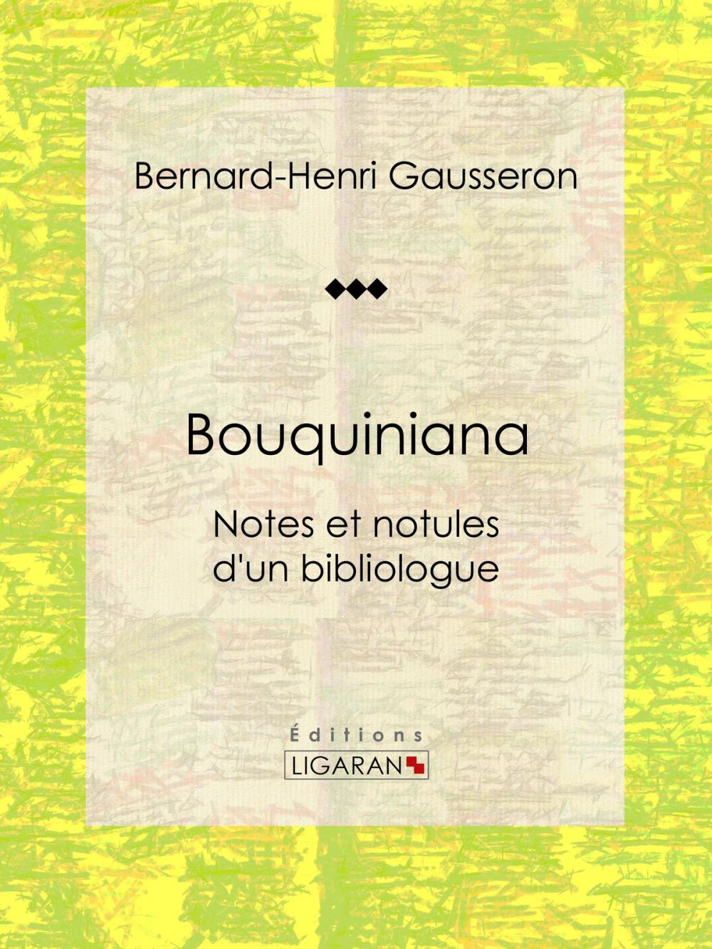 Big bigCover of Bouquiniana