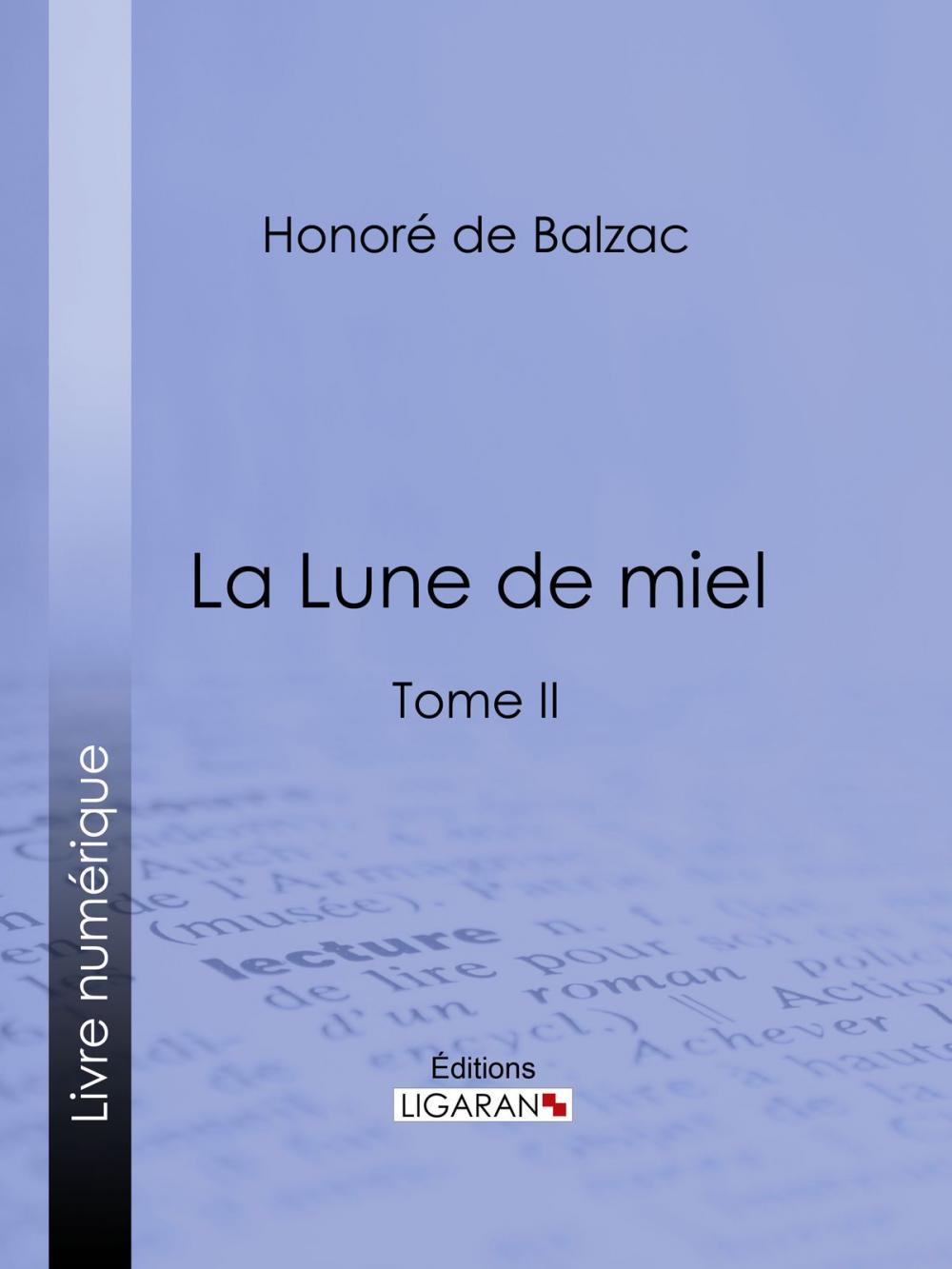 Big bigCover of La Lune de miel