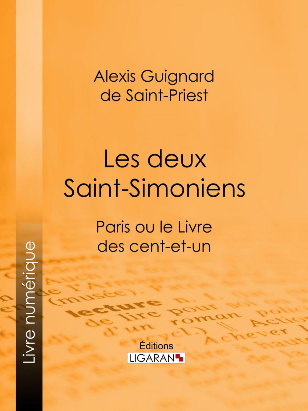 Big bigCover of Les deux Saint-Simoniens