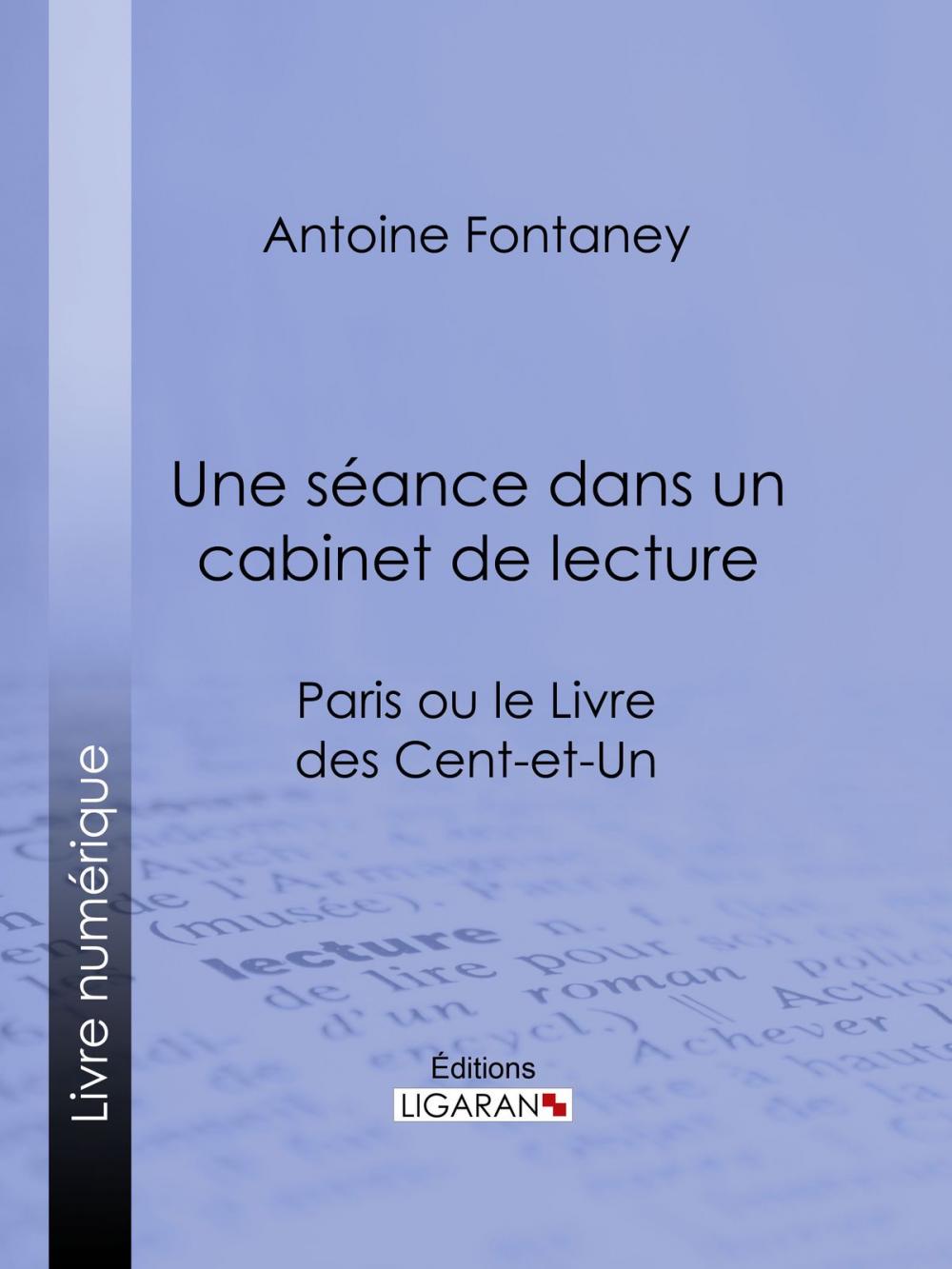 Big bigCover of Une séance dans un cabinet de lecture