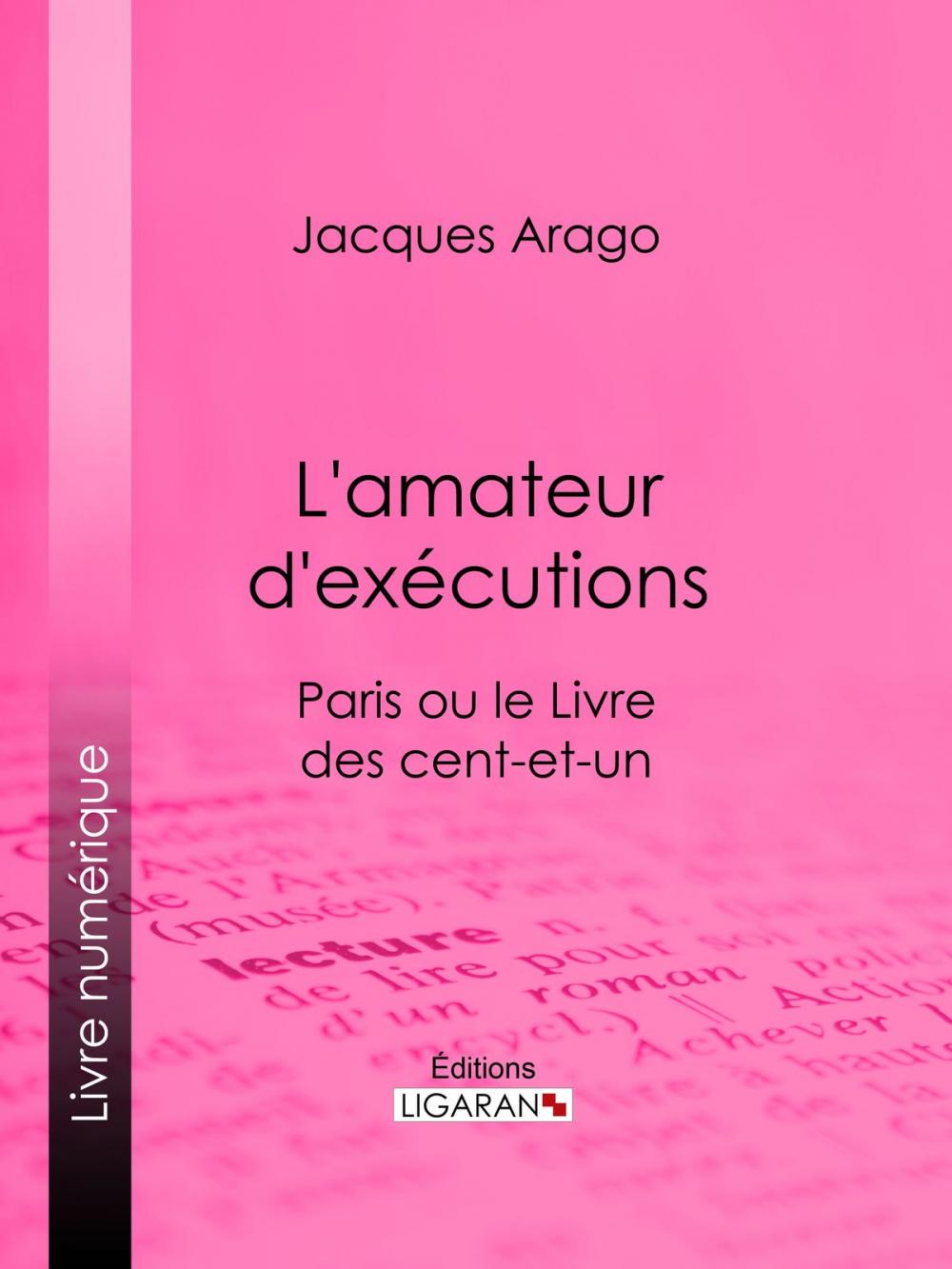 Big bigCover of L'amateur d'exécutions