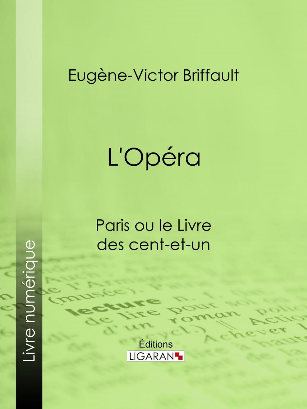 Big bigCover of L'Opéra