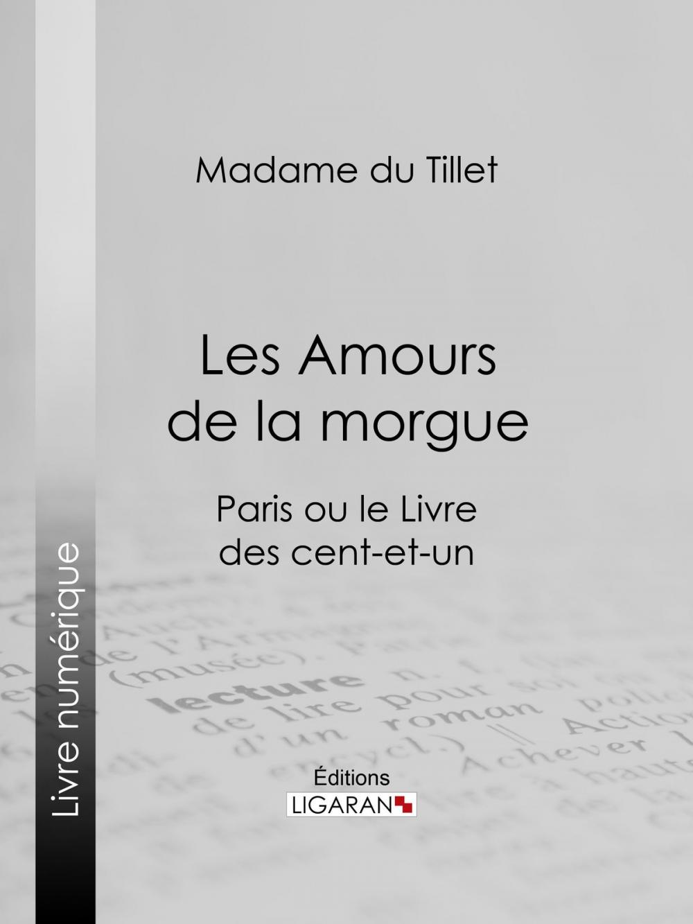 Big bigCover of Les Amours de la morgue