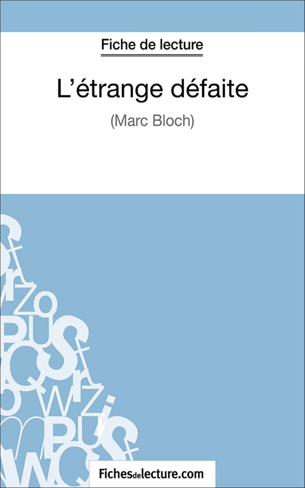 Big bigCover of L'étrange défaite