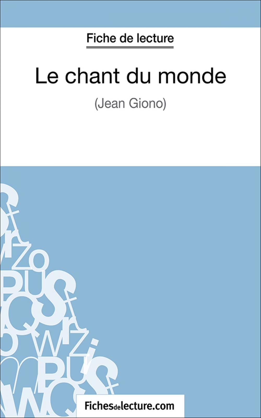 Big bigCover of Le chant du monde