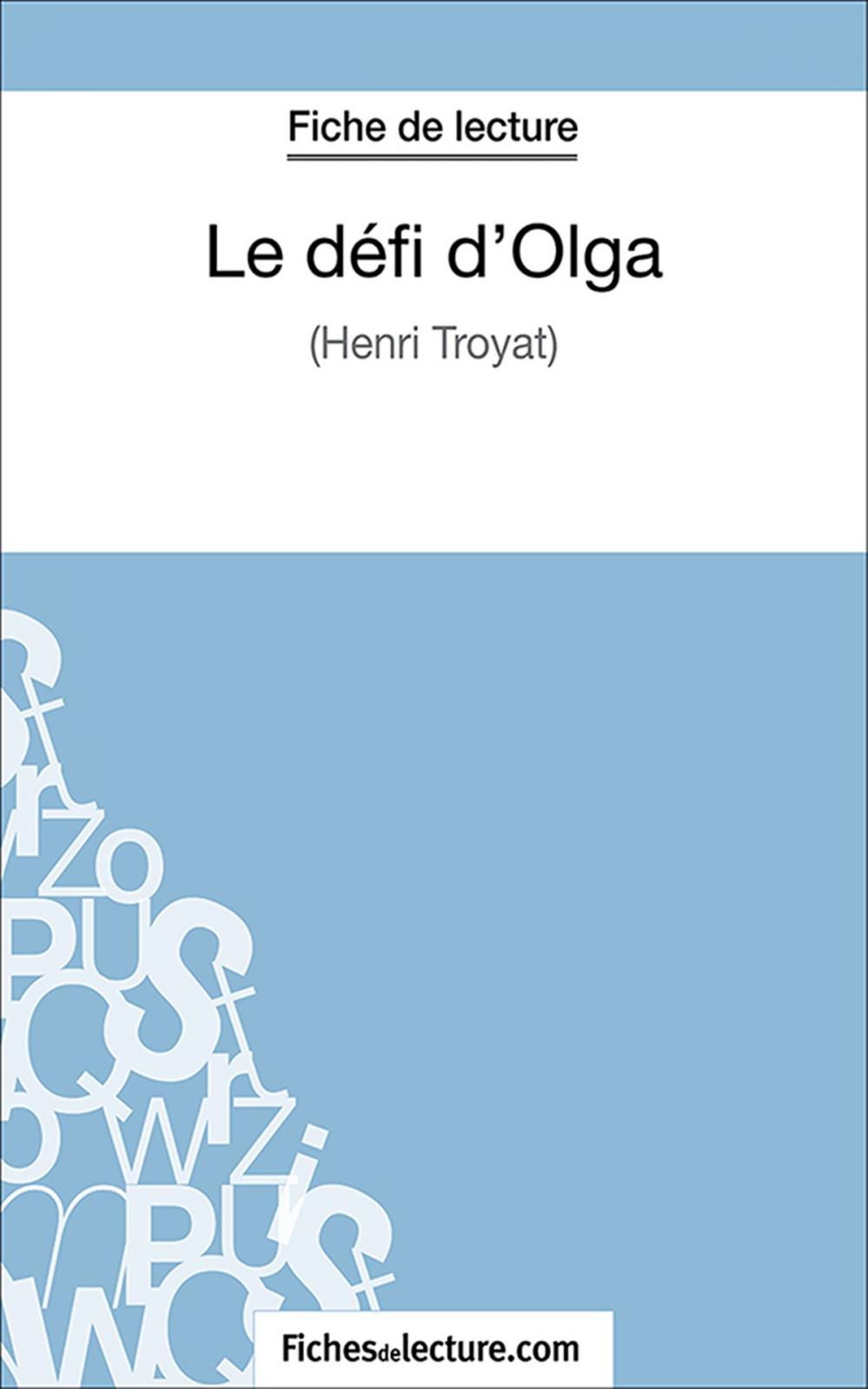 Big bigCover of Le défi d'Olga