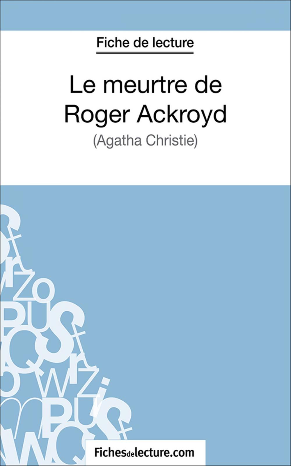 Big bigCover of Le meurtre de Roger Ackroyd