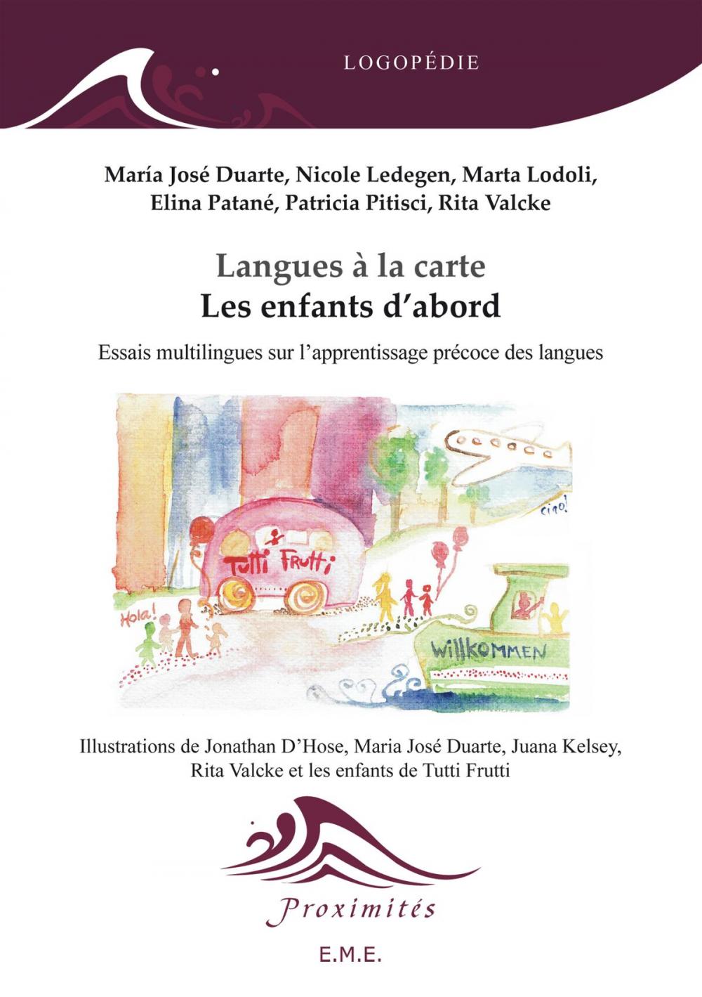 Big bigCover of Langues à la carte - Les enfants d'abord