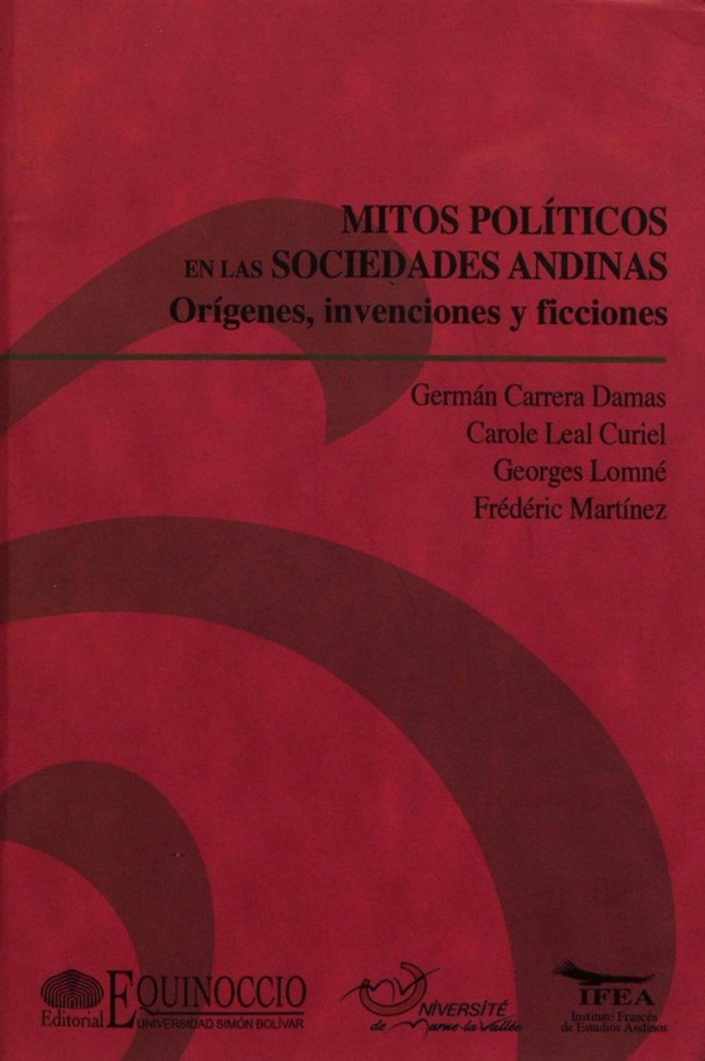 Big bigCover of Mitos políticos en las sociedades andinas