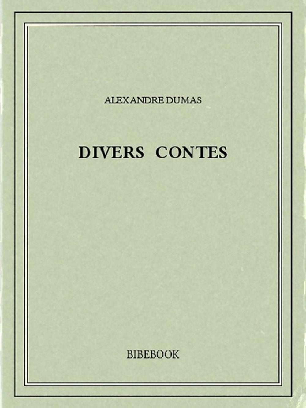 Big bigCover of Divers contes