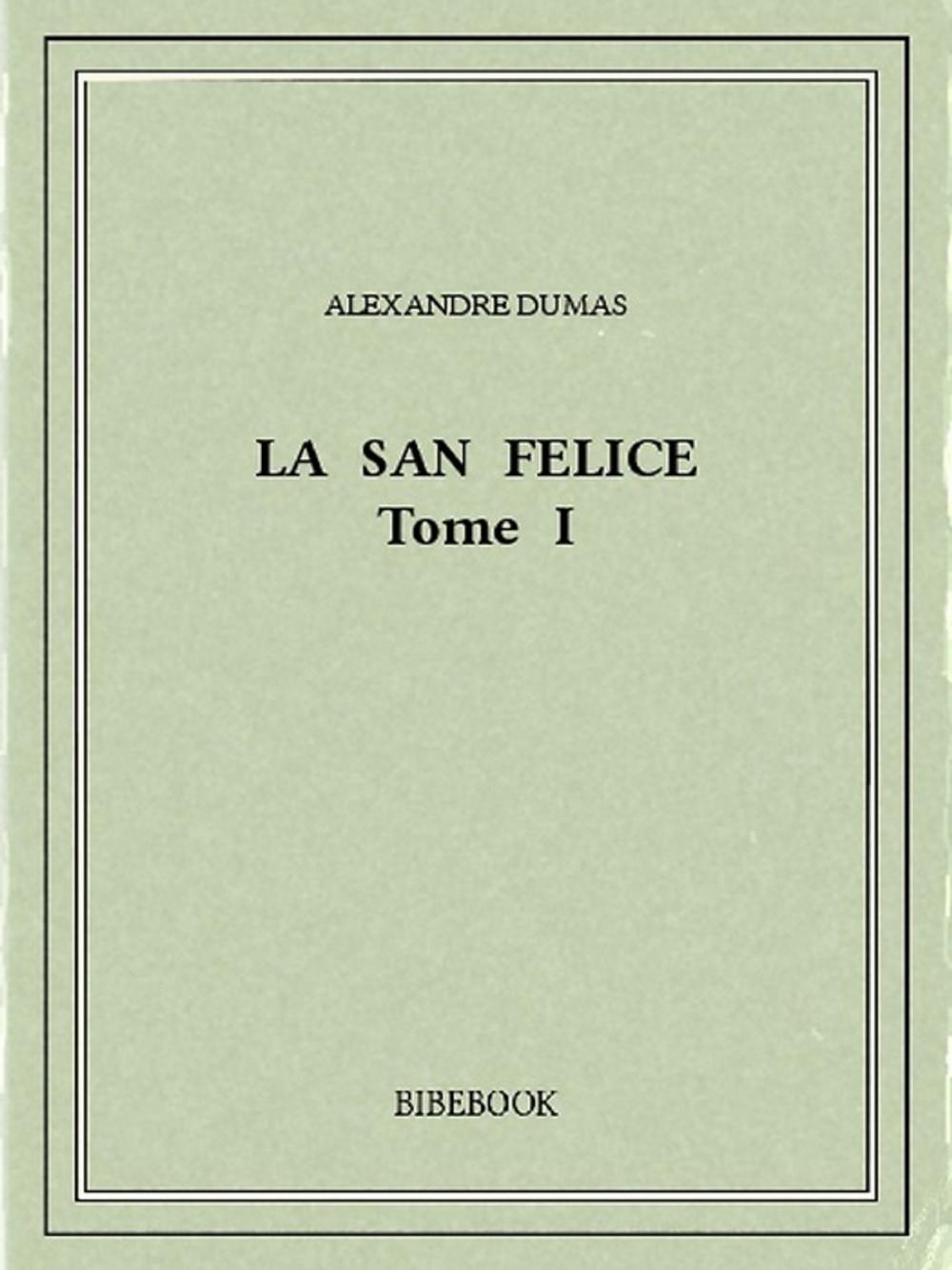 Big bigCover of La San Felice I