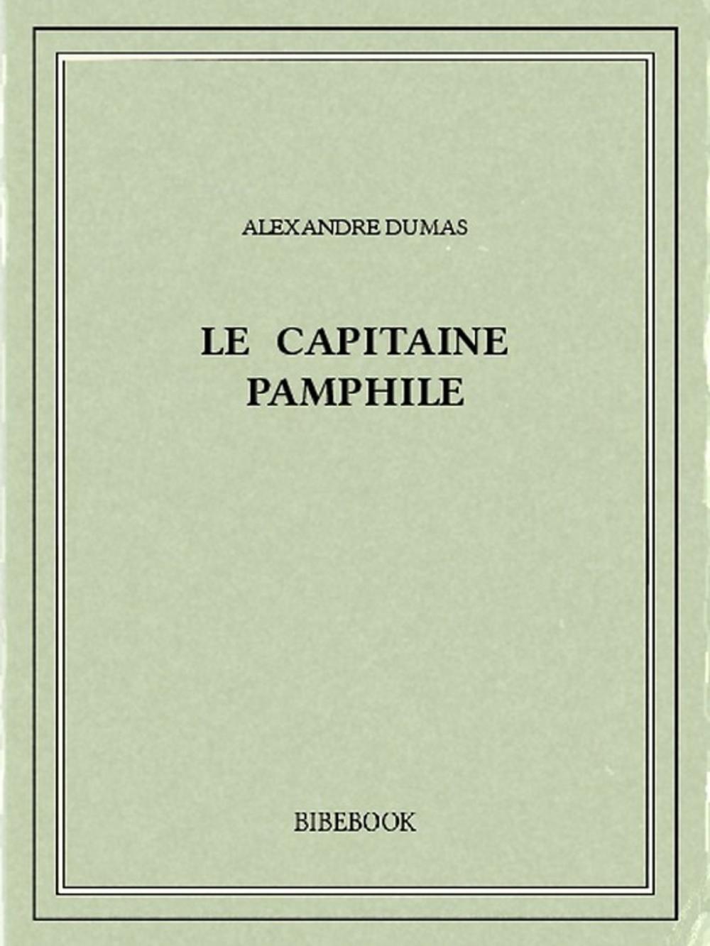 Big bigCover of Le capitaine Pamphile