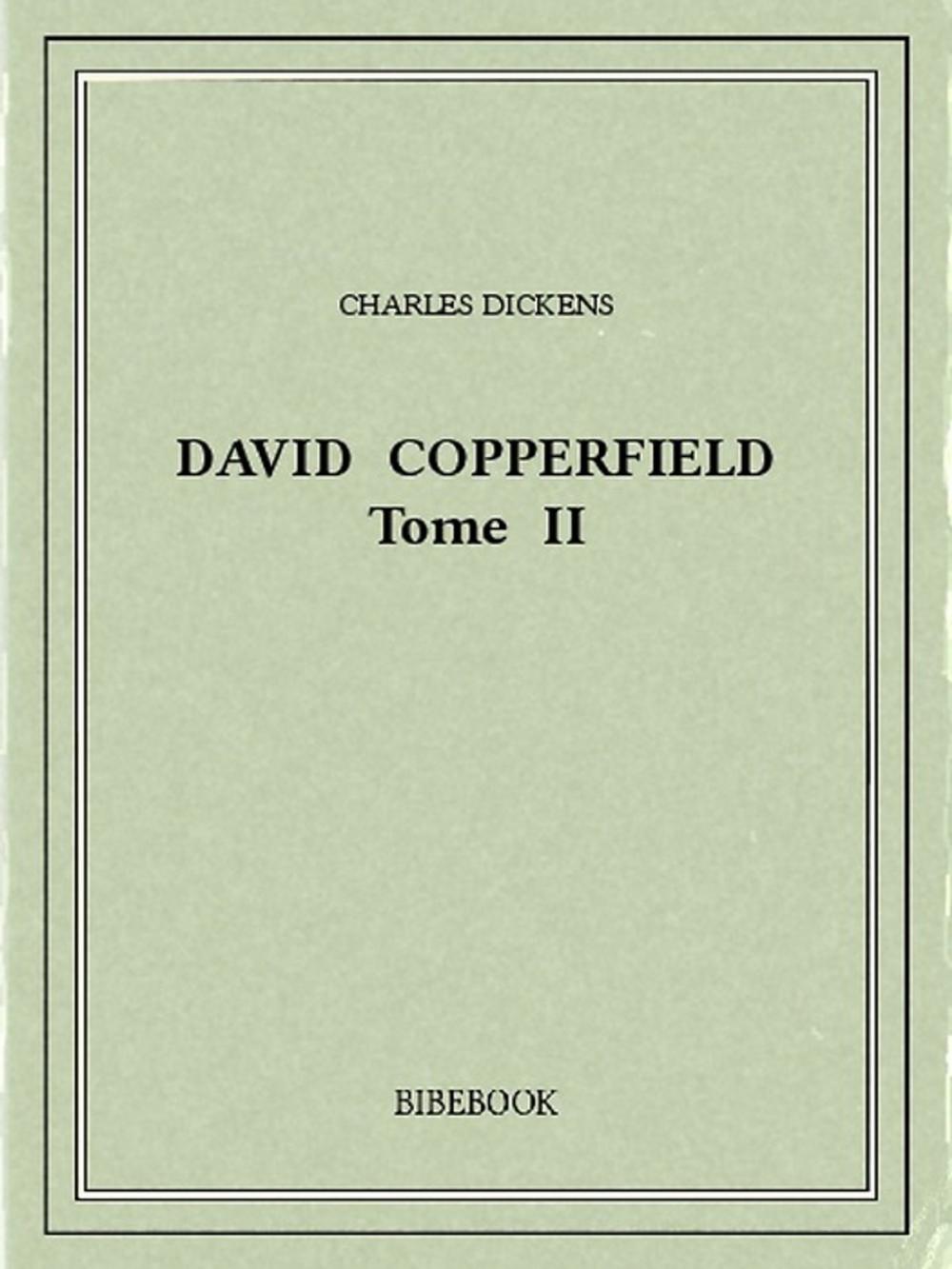 Big bigCover of David Copperfield 2